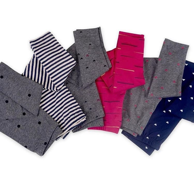 Kids Multi-Print Stretch Leggings