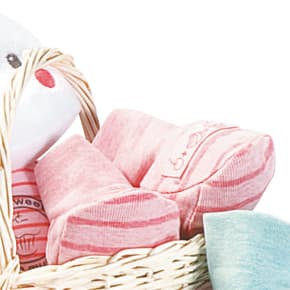 Sweet Pink Striped Baby Set