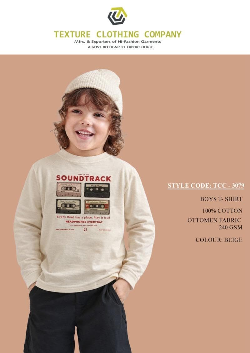 Vintage Soundtrack Graphic Long Tee